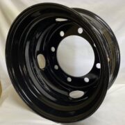 17.5 Inch  8 Lug  Lowboy  Tandem Dual  Trailer  Wheel  Rim    1758275 BLK