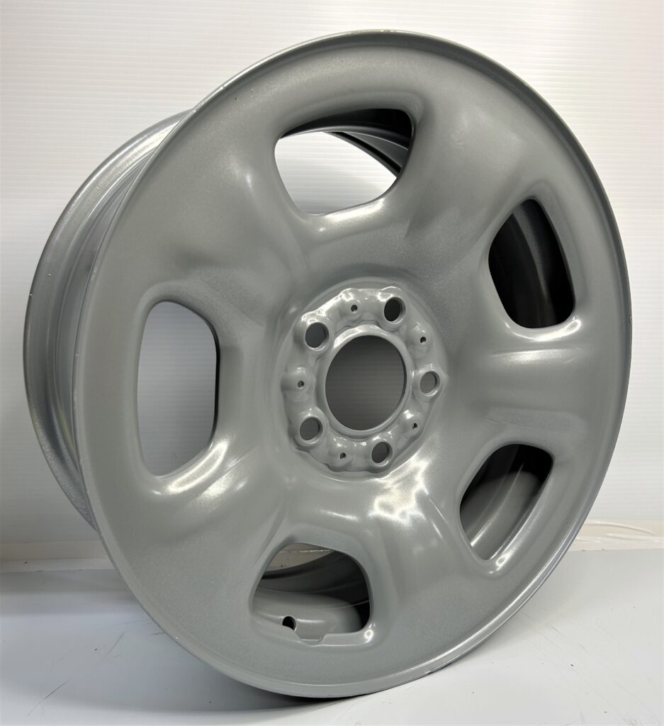 OEM 15" X 7" Jeep Rim - For Wrangler, Cherokee, Comanche, Wagoneer (1987-1995) - Machined Silver, 5x114.3