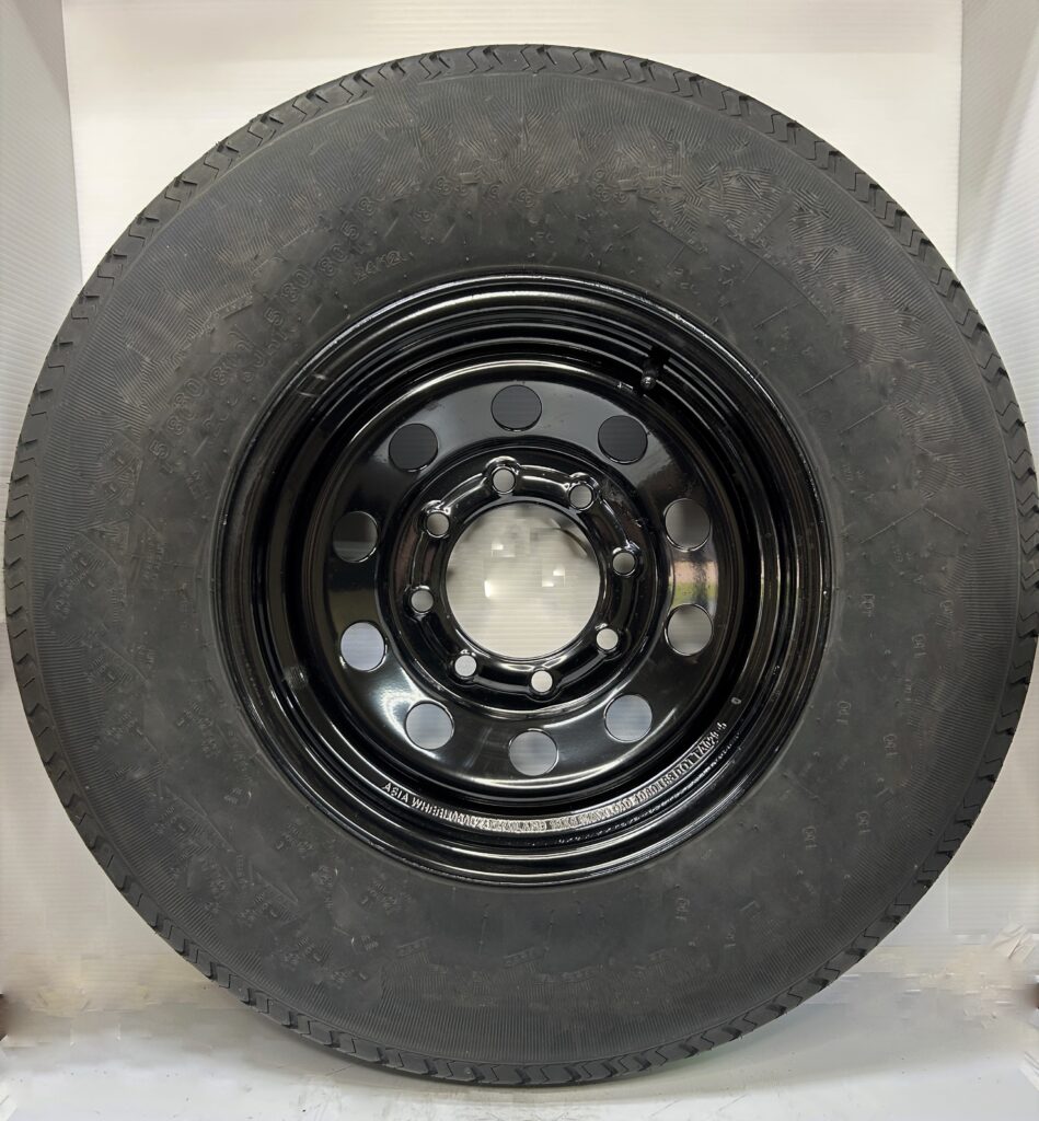 14 Ply Tire On Rim ST235/80R16 8 Lug Utility Camper Stock Trailer ...