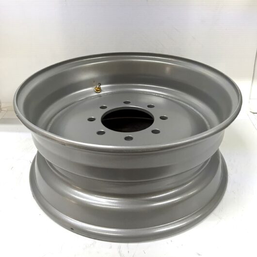 17.5  Inch  8 Lug  HD  Solid  Silver  Wheel   Rim   Trailer   175865-SIL  NEW