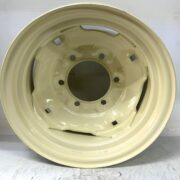 14 x 6 Wheel Rim USA 6 Lug Tractor Ag Farm Implement  N14666 ag  Cream - Image 3