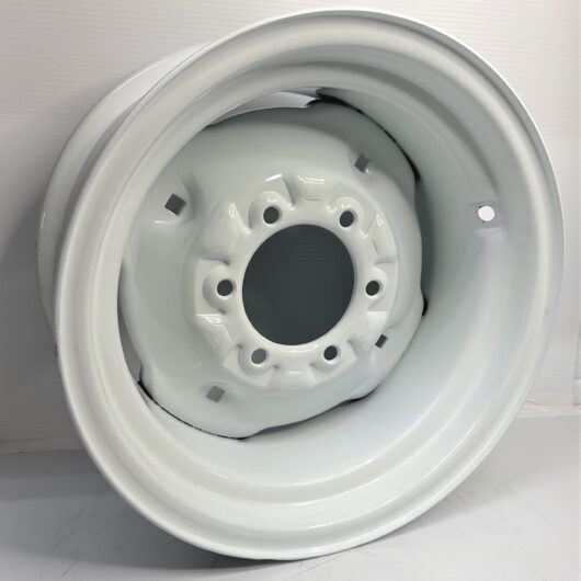 16 x 8 Wheel Rim 6 Lug Tractor Ag Farm Implement   N16866 ag White
