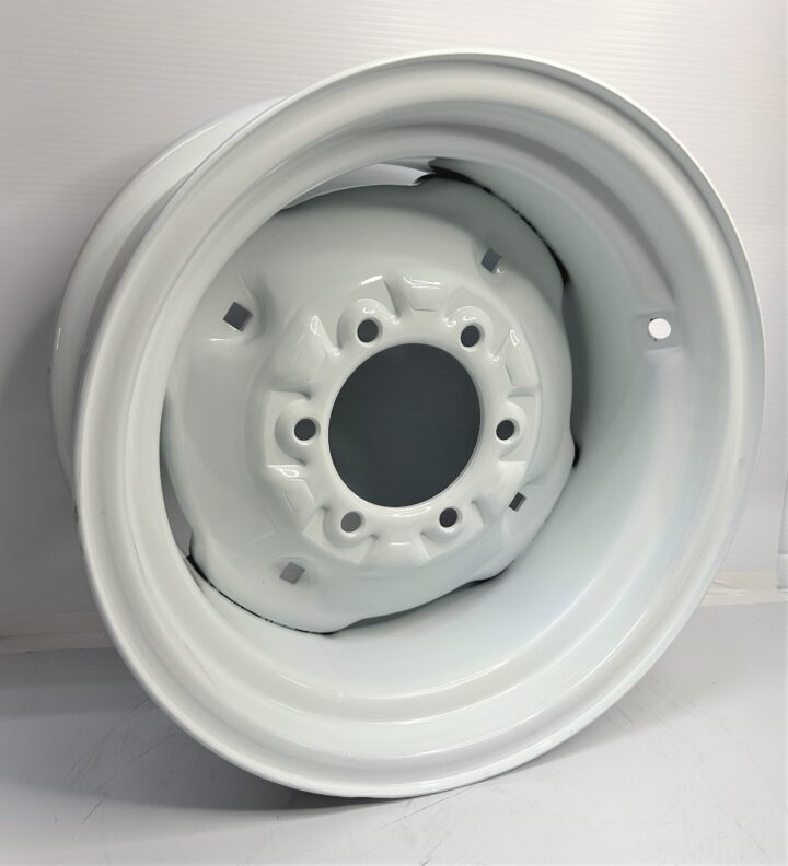 16 x 8 Wheel Rim 6 Lug Tractor Ag Farm Implement   N16866 ag White
