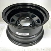 15X8 Inch 6 Lug  Black Spoke  Wheel Rim  GMC  Chevy  4x4   N158655 BS - Image 2