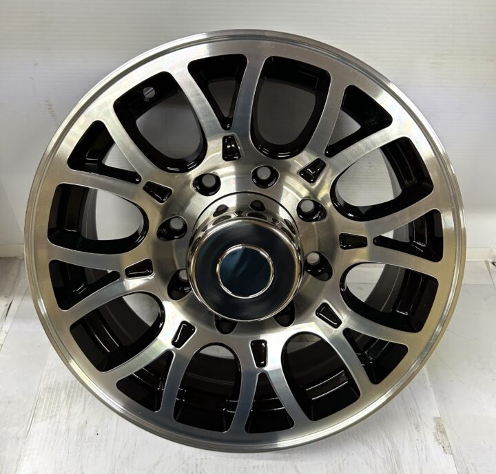 16" Inch 8 Lug  Utility  Cargo  Stock  Trailer  Rim   Aluminum   KT16865BM-218
