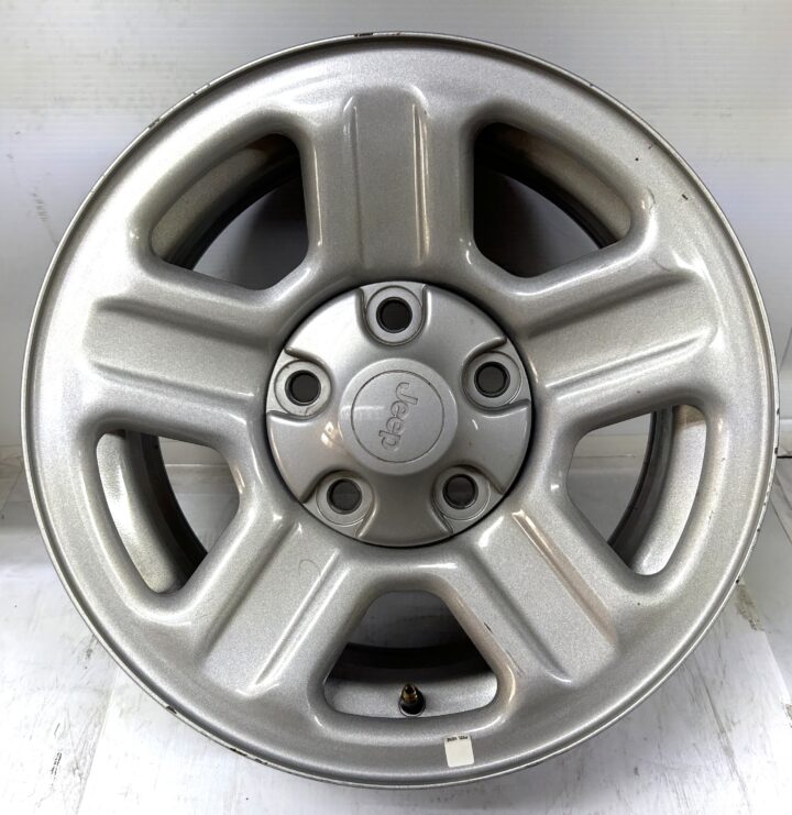 16" Inch  Wheel Rim  For  2007-2018  Jeep Wrangler  9072NT WC Silver - Image 2