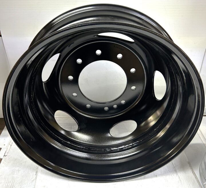 19.5 inch 10 Lug  Dual  Wheel  Fits  Dodge Ram 5500 - Ford 550 Truck  29884BLK - Image 2