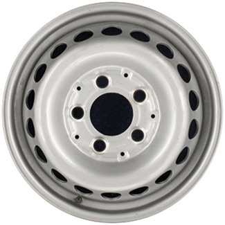 16 Inch  5 Lug  Dodge, Freightliner Sprinter 2500 Wheel/Rim Steel Silver  2352T
