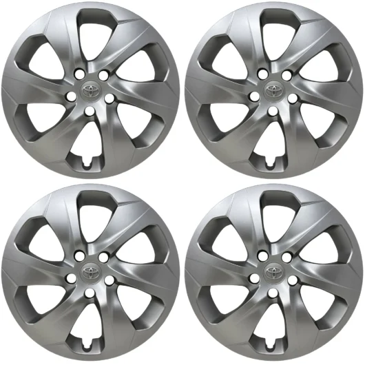 61168 NEW OEM Toyota RAV4 (2019-2025) Hubcaps Wheel Covers 17" Silver  42602-0R040 - 4pc