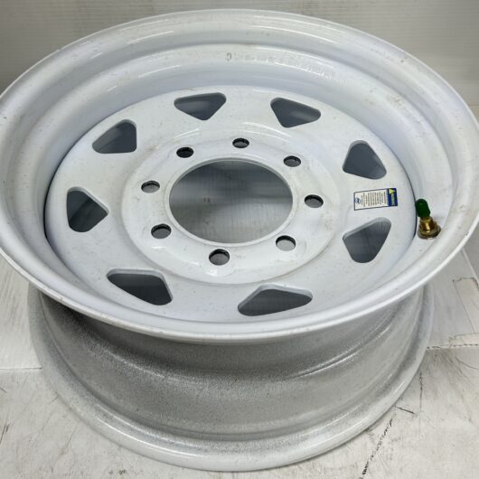 16x7 Inch 8 Lug RV Camper Utility Trailer Wheel Rim  HD16865WS  4400LR