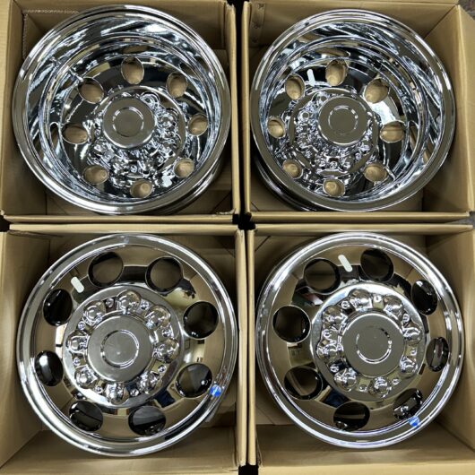 16" Inch  Wheels  Rims  For  1985-1998  Ford  F350   Truck Dual  Alloy    HiSpec ALLOYSET4