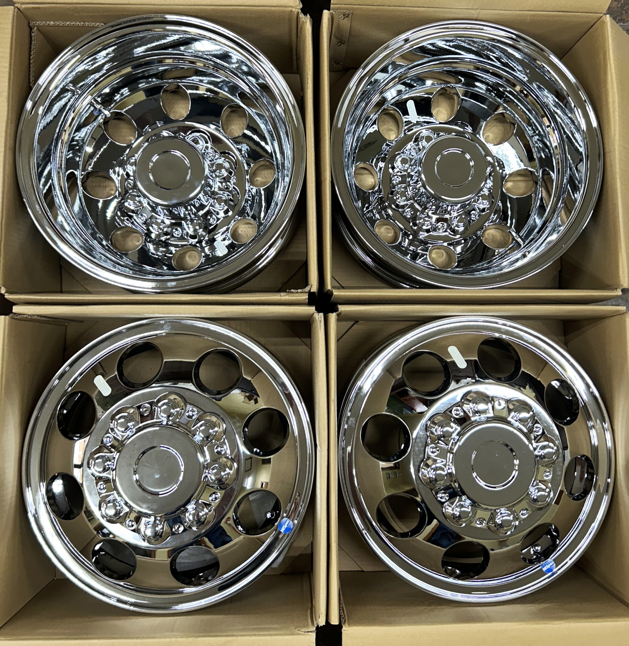 16" Inch Wheel Rim E Class 1985-2026 Motor Home RV Ford Dual Fits 3872 ALLOYSET4