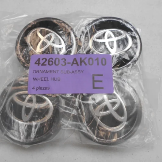 Original  OEM  Toyota   4-RUNNER   TUNDRA  - TACOMA   Alloy wheel  center caps set    4pc  42603-AK010